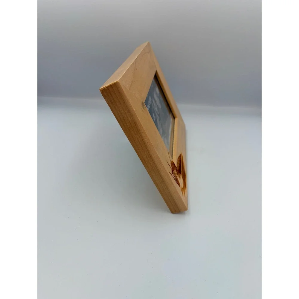 Connoisseur Wood Picture Frame 4x6 Loon Wildlife Nature Rustic Cabin Decor - Picture 3 of 7